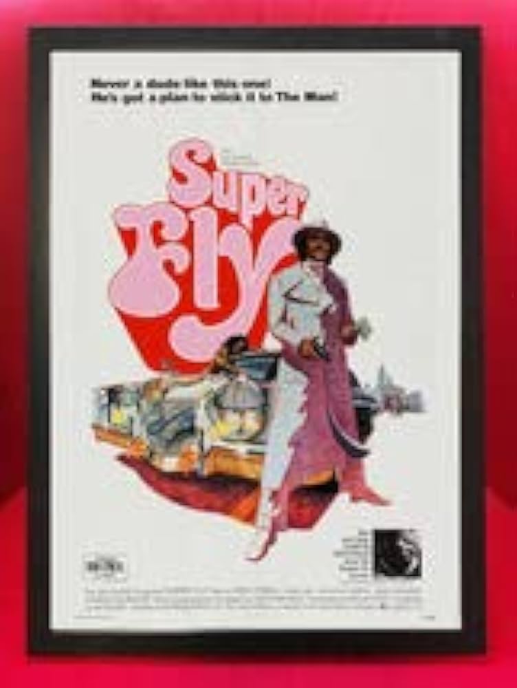 Amazon.co.jp: ポスター70s映画Super Fly（スーパーフライ